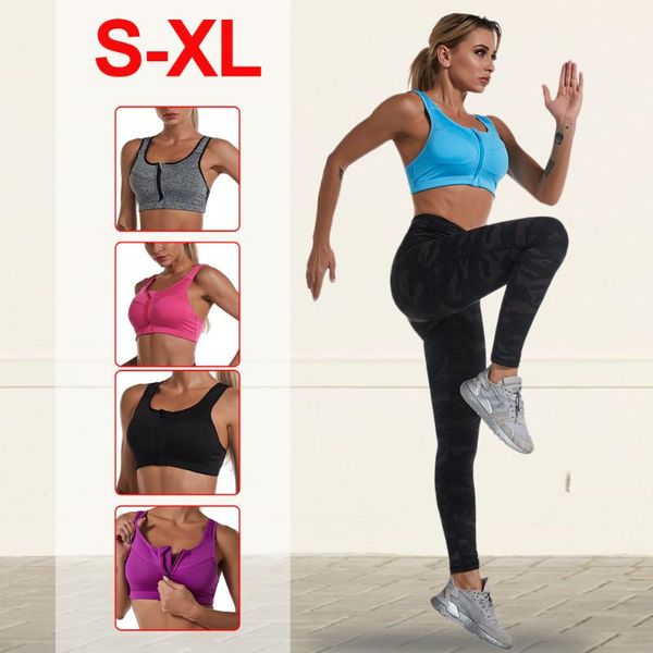 yoga outfit sports women bra crop zip front push up underwear wire detachable pads athletic vest workout running fitness
yoga outfit sports women bra crop zip front push up underwear wire detachable pads athletic vest workout running fitness