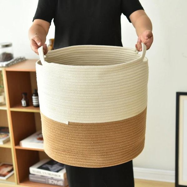 storage baskets laundry basket organizer foldable rope weaving large capacity clothes pouch holder
storage baskets laundry basket organizer foldable rope weaving large capacity clothes pouch holder
