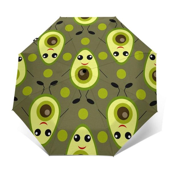 umbrellas automatic umbrella rain women three-folding avocado pattern windproof female waterproof parasol
umbrellas automatic umbrella rain women three-folding avocado pattern windproof female waterproof parasol