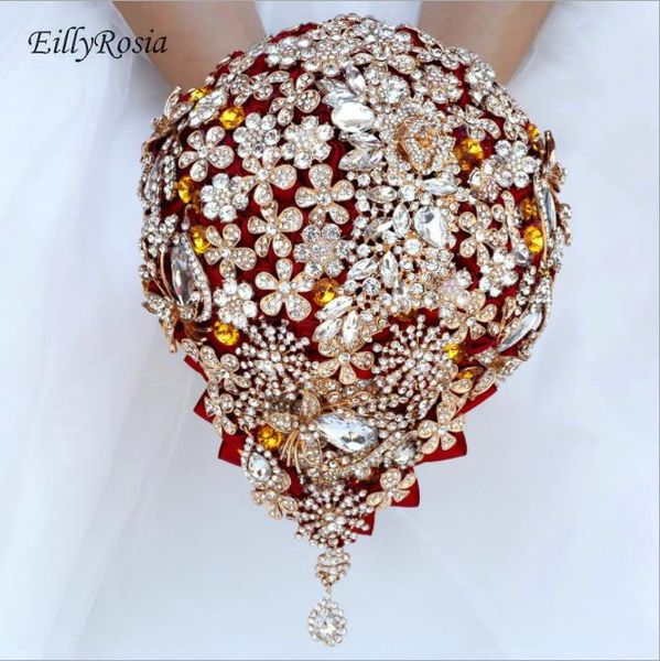 wedding flowers eillyrosia luxury jewelry brooch bouquet for bride crystals burgundy satin silk roses sparkly teardrop
wedding flowers eillyrosia luxury jewelry brooch bouquet for bride crystals burgundy satin silk roses sparkly teardrop