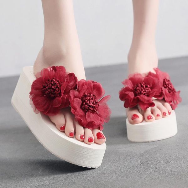 slippers youyedian 2021 summer women shoes rose high heel flip flops luxury flower platform cute ladies beach sandals #3, Black
slippers youyedian 2021 summer women shoes rose high heel flip flops luxury flower platform cute ladies beach sandals #3, Black