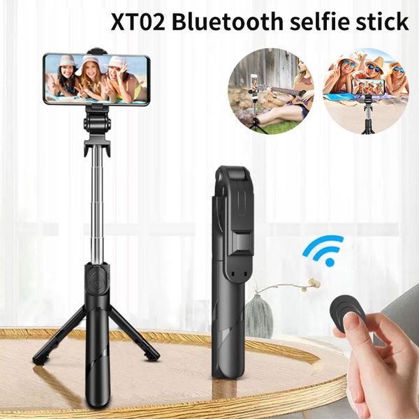 xt02 mini bluetooth selfie stick, 360° rotating mobile phone holder, retractable portable multifunctional tripod monopods
xt02 mini bluetooth selfie stick, 360° rotating mobile phone holder, retractable portable multifunctional tripod monopods