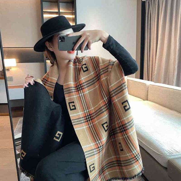 scarf neckerchief scarves 2021 autumn winter versatile korean women's imitation cashmere lengthened thickened shawl tassel lattice deco, Blue;gray
scarf neckerchief scarves 2021 autumn winter versatile korean women's imitation cashmere lengthened thickened shawl tassel lattice deco, Blue;gray