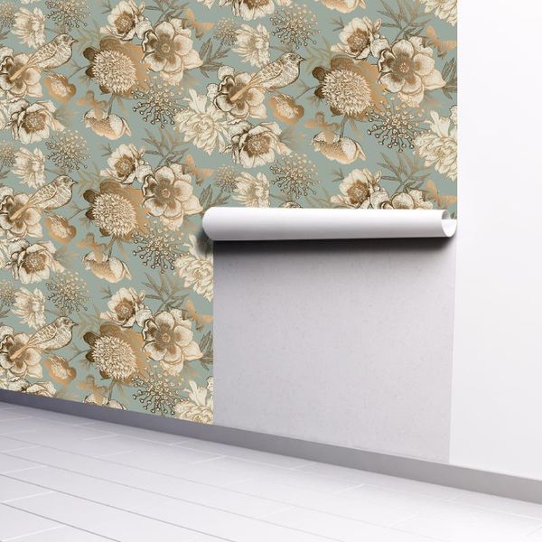 wallpapers style high end peel and stick vintage floral flower self adhesive wallpaper for home living room
wallpapers style high end peel and stick vintage floral flower self adhesive wallpaper for home living room