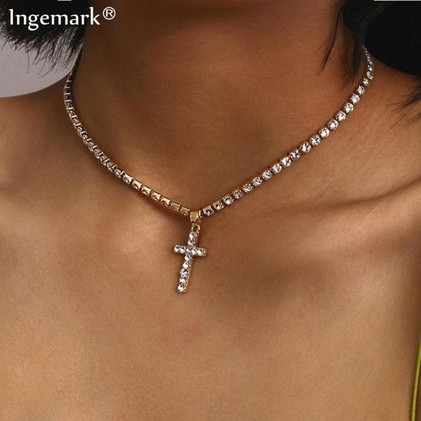 chains crystal cross pendant choker necklace jesus vintage rhinestone link chain necklaces charm christian couple jewelry, Silver
chains crystal cross pendant choker necklace jesus vintage rhinestone link chain necklaces charm christian couple jewelry, Silver