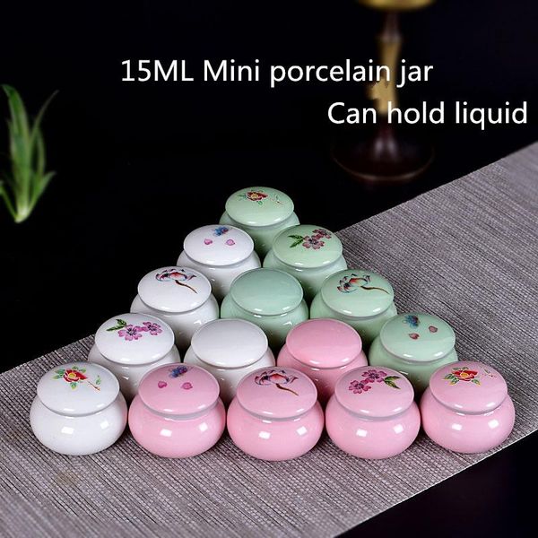 storage bottles & jars 15ml mini ceramic jar perfume powder box small size sealed tea can cosmetic jewelry lipstick rouge tank
storage bottles & jars 15ml mini ceramic jar perfume powder box small size sealed tea can cosmetic jewelry lipstick rouge tank