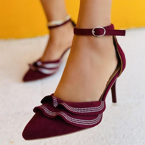 sandals 2021 women party platform ruffles female elegant pointed toe summer shoes ladies fashion buckle footwear plus size, Black
sandals 2021 women party platform ruffles female elegant pointed toe summer shoes ladies fashion buckle footwear plus size, Black