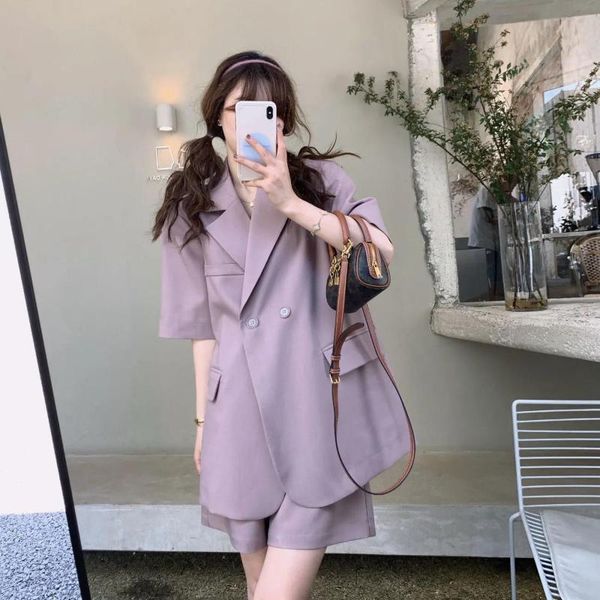 women's tracksuits 2pcs set 2xl office lady korean style purple color ensemble femme women shorts vetement 2021 two piece, Gray
women's tracksuits 2pcs set 2xl office lady korean style purple color ensemble femme women shorts vetement 2021 two piece, Gray