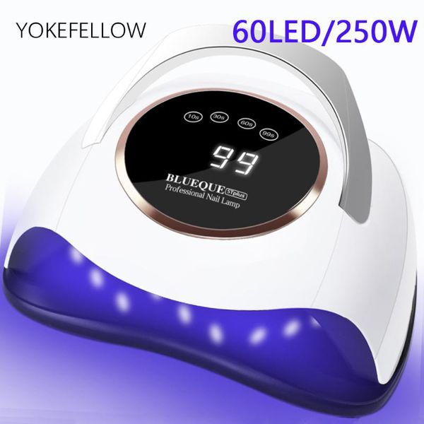 nail dryers 60led 250w gel uv led lamp manicure light dryer for nails polish with motion sensor touch switch 4 timer mode
nail dryers 60led 250w gel uv led lamp manicure light dryer for nails polish with motion sensor touch switch 4 timer mode