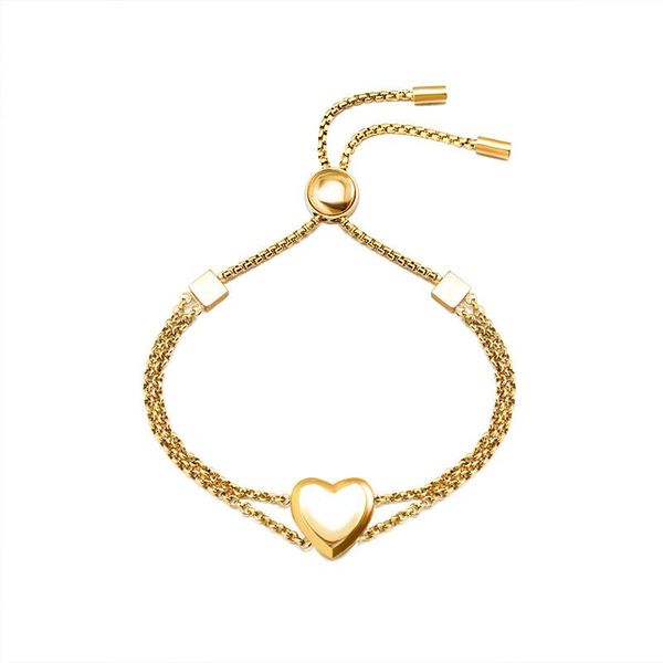 link, chain trendy peach heart sliding beads double bracelets for women heart-shaped small square party jewelry birthday gift adjustable, Black
link, chain trendy peach heart sliding beads double bracelets for women heart-shaped small square party jewelry birthday gift adjustable, Black
