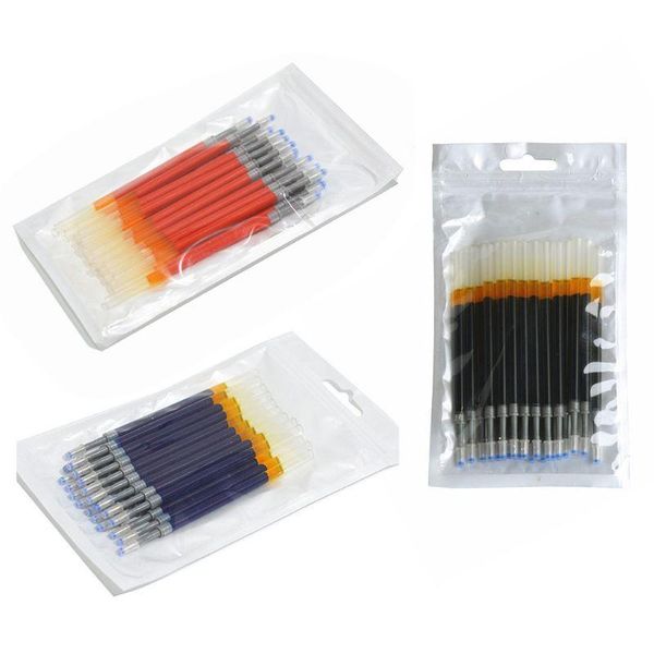 gel pens 20pcs neutral ink pen refill black blue red 0.5mm refills office school stationery student gift
gel pens 20pcs neutral ink pen refill black blue red 0.5mm refills office school stationery student gift