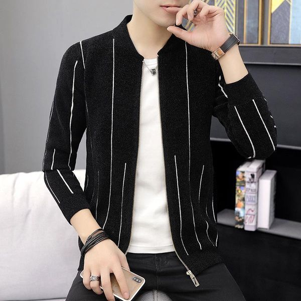 men's sweaters fall 2021 snow, knitting cardigan male men sweater coat jacket collar wool, White;black
men's sweaters fall 2021 snow, knitting cardigan male men sweater coat jacket collar wool, White;black