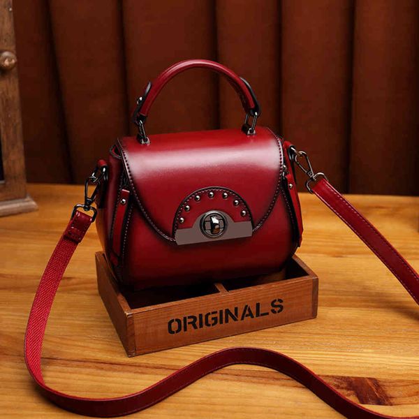 foreign style practical wear-resistant leather women's bag single shoulder bag messenger head rivet saddle
foreign style practical wear-resistant leather women's bag single shoulder bag messenger head rivet saddle