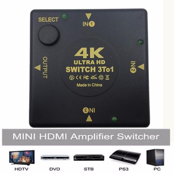 audio cables & connectors besiuni 4k switcher splitter 4k*2k 3d mini 3 port switch in 1 out hub for dvd hdtv xbox ps3 ps4 1080p
audio cables & connectors besiuni 4k switcher splitter 4k*2k 3d mini 3 port switch in 1 out hub for dvd hdtv xbox ps3 ps4 1080p