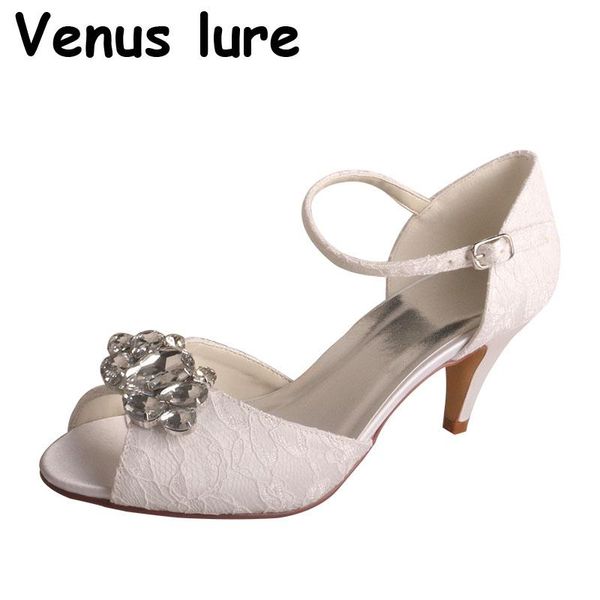 dress shoes peep toe wedding with rhinestones lace white kitten heel bride mary janes, Black
dress shoes peep toe wedding with rhinestones lace white kitten heel bride mary janes, Black