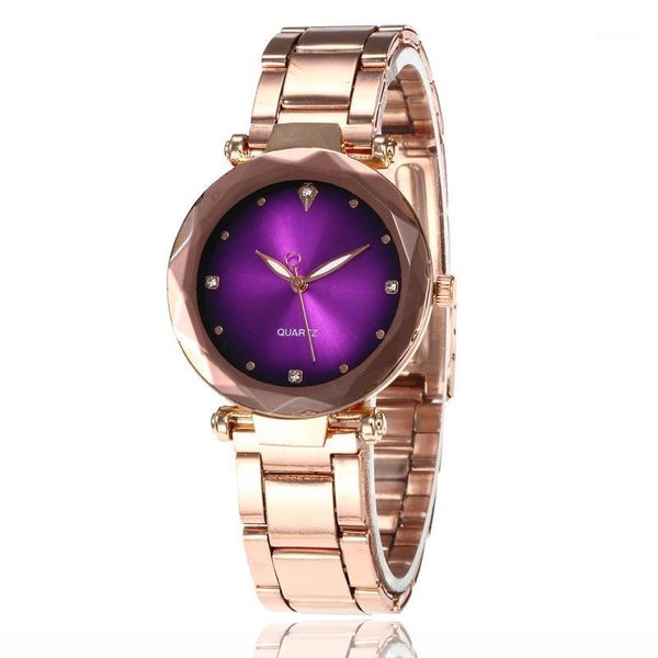 wristwatches leisure gradient color ladies watch rhinestone women quartz simple watches metal band female clock decoration girls gifts, Slivery;brown
wristwatches leisure gradient color ladies watch rhinestone women quartz simple watches metal band female clock decoration girls gifts, Slivery;brown
