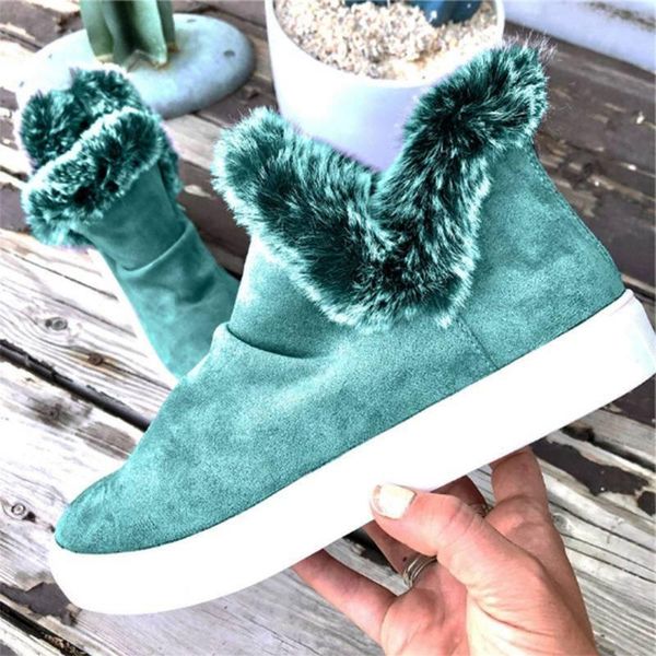 boots 2021 women fur ankle big size 43 suede ladies footwear women's shoes woman warm plush loafers slip on flat pleated female, Black
boots 2021 women fur ankle big size 43 suede ladies footwear women's shoes woman warm plush loafers slip on flat pleated female, Black