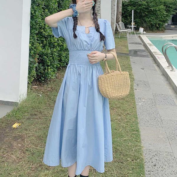 casual dress chic korean fashion short sleeve sweet elegant women vintage midi beach femal summer 5krj, Black;gray
casual dress chic korean fashion short sleeve sweet elegant women vintage midi beach femal summer 5krj, Black;gray