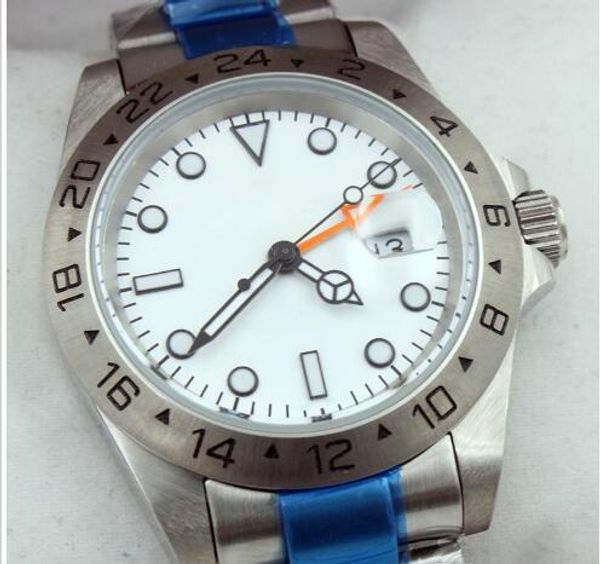 limited watch automatic mechanical movment stainless steel black big dial 40mm mens sport wristwatch floding clasp, Slivery;brown
limited watch automatic mechanical movment stainless steel black big dial 40mm mens sport wristwatch floding clasp, Slivery;brown