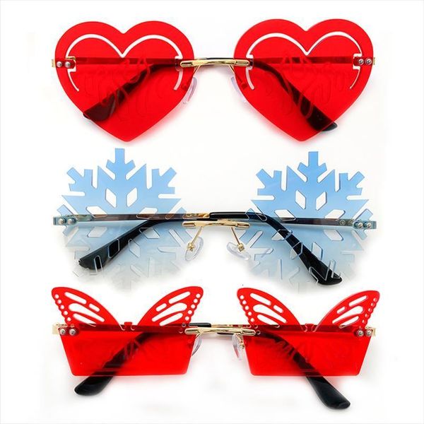 fashion rimless heart sunglasses women unique snowflake sun glasses for female trend frameless butterfly eyeglasses woman, White;black
fashion rimless heart sunglasses women unique snowflake sun glasses for female trend frameless butterfly eyeglasses woman, White;black