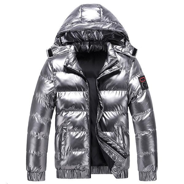 men's down & parkas men winter casual glossy jacket stand collar fashon mens hooded warm zipper coat harajuku cotton outerwear kd5i, Black
men's down & parkas men winter casual glossy jacket stand collar fashon mens hooded warm zipper coat harajuku cotton outerwear kd5i, Black