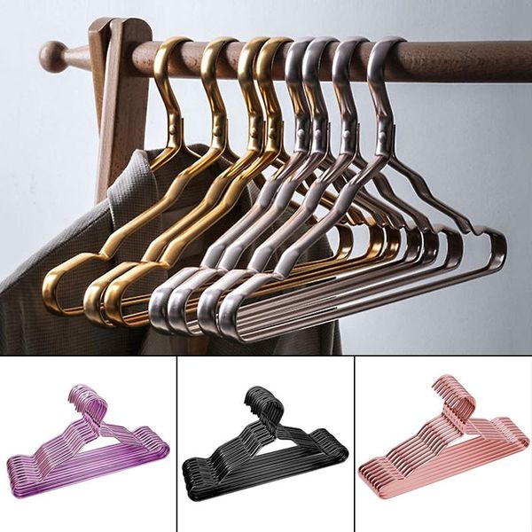 hangers & racks 5pcs anti-slip suit hanger widened durable anti-deformation aluminum alloy closet dress clothes towel organizador armario
hangers & racks 5pcs anti-slip suit hanger widened durable anti-deformation aluminum alloy closet dress clothes towel organizador armario