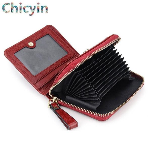 card holders fashion brand rfid genuine leather women business holder wallet bank case id female cardholder, Brown;gray
card holders fashion brand rfid genuine leather women business holder wallet bank case id female cardholder, Brown;gray