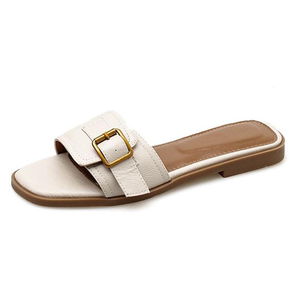 slippers solid color leather flipflops women belt buckle flat shoes ladies slip on beach sandals outdoor slides, Black
slippers solid color leather flipflops women belt buckle flat shoes ladies slip on beach sandals outdoor slides, Black