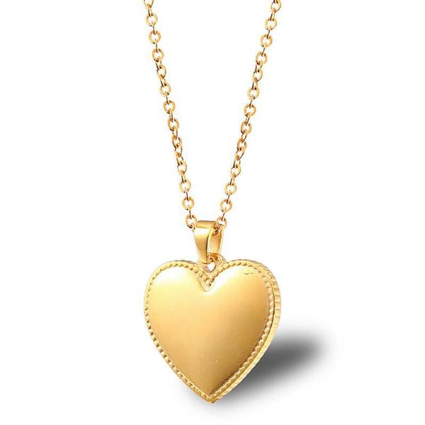 chains stainless steel gold round heart minimalism pendant necklace jewelry women ladies gift for him, Silver
chains stainless steel gold round heart minimalism pendant necklace jewelry women ladies gift for him, Silver