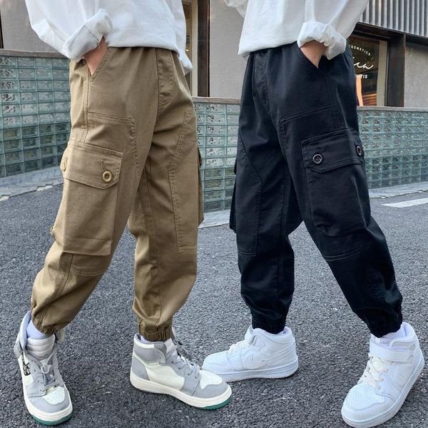 trousers kids pants boy spring autumn solid color cotton children elastic waist for baby boys casual cargo, Blue 
trousers kids pants boy spring autumn solid color cotton children elastic waist for baby boys casual cargo, Blue