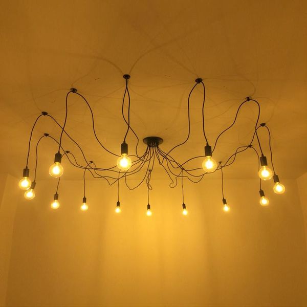 pendant lamps diy lights modern retro hanging edison bulb fixtures spider ceiling lamp fixture light for living room home decor
pendant lamps diy lights modern retro hanging edison bulb fixtures spider ceiling lamp fixture light for living room home decor