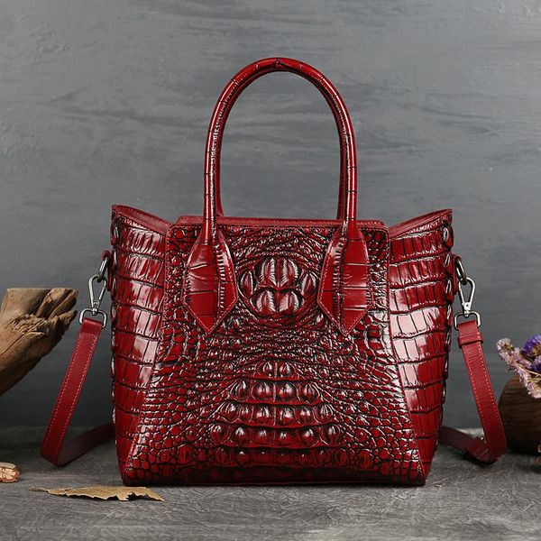 evening bags crocodile retro print head layer cowhide large capacity tote fashion classic leisure women bag handmade shoulder
evening bags crocodile retro print head layer cowhide large capacity tote fashion classic leisure women bag handmade shoulder