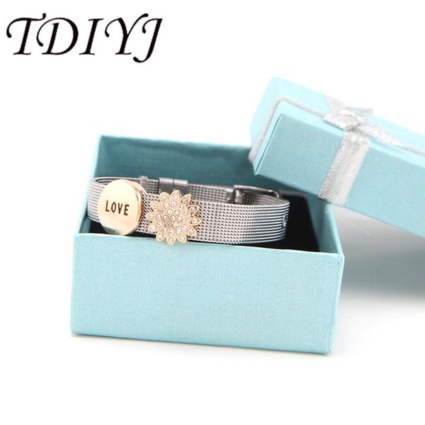 charm bracelets tdiyj collection love charms snowflake diy stainless steel bracelet for christmas jewelry 1set, Golden;silver
charm bracelets tdiyj collection love charms snowflake diy stainless steel bracelet for christmas jewelry 1set, Golden;silver