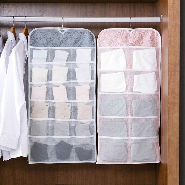 storage boxes & bins 20/30 grids wall hanging bag breathable double-sided underwear bra sorting multi-compartment bdf99
storage boxes & bins 20/30 grids wall hanging bag breathable double-sided underwear bra sorting multi-compartment bdf99