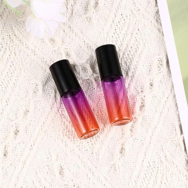roll-on bottles gradient color roller portable glass balls refittable for storage & jars
roll-on bottles gradient color roller portable glass balls refittable for storage & jars