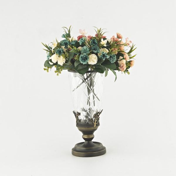 vases glass flower inserted bronze metal base tablevase home decoration fashion modern
vases glass flower inserted bronze metal base tablevase home decoration fashion modern
