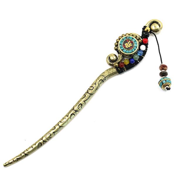 hair clips & barrettes ethnic handmade national stick bronze alloy colorful bead wrap with tassel tibetan headpiece, Golden;silver
hair clips & barrettes ethnic handmade national stick bronze alloy colorful bead wrap with tassel tibetan headpiece, Golden;silver