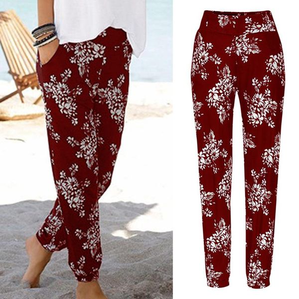 women's pants & capris women cotton silk summer beach floral print loose girls high waist fashion casual elastic breathable soft long t, Black;white
women's pants & capris women cotton silk summer beach floral print loose girls high waist fashion casual elastic breathable soft long t, Black;white