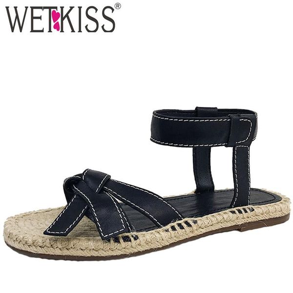 genuine leather flat sandals summer women 2021 straw weave platform shoes female ankle strap casual woman, Black
genuine leather flat sandals summer women 2021 straw weave platform shoes female ankle strap casual woman, Black