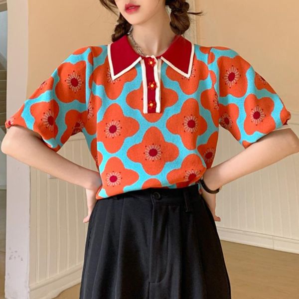 women's t-shirt flower fashion puff sleeve crop women t shirt knipolo collar summer chic girl harajuku tshirts female graphic tees 2021, White
women's t-shirt flower fashion puff sleeve crop women t shirt knipolo collar summer chic girl harajuku tshirts female graphic tees 2021, White