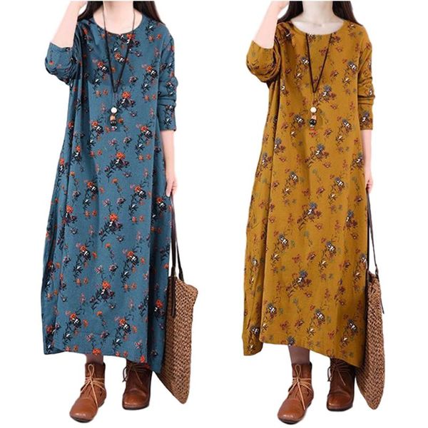 ladies flower printed dresses women autumn winter long sleeve dress casual holiday wear bohemia vintage vestidos, Black;gray
ladies flower printed dresses women autumn winter long sleeve dress casual holiday wear bohemia vintage vestidos, Black;gray