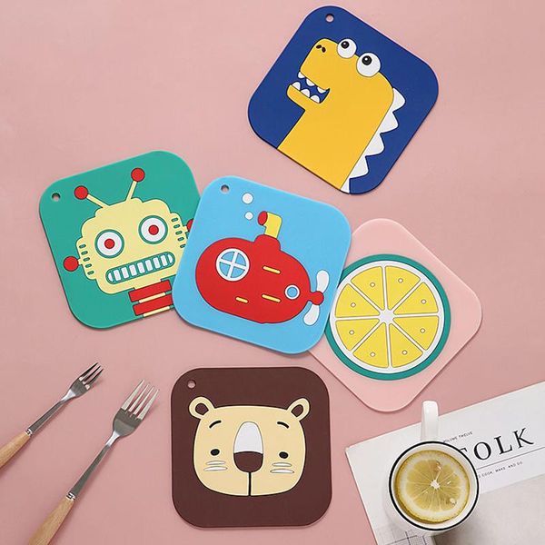 mats & pads cartoon animal heat insulation pad retro pvc square high temperature resistant household anti-scalding tea coasters
mats & pads cartoon animal heat insulation pad retro pvc square high temperature resistant household anti-scalding tea coasters