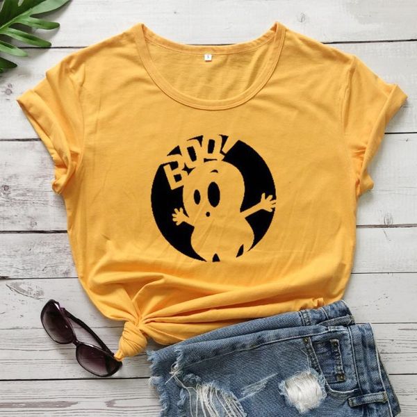 women's t-shirt 100% pure cotton t shirt boo letter print women short sleeve o neck loose tshirt 2021 summer tee camisetas mujer, White
women's t-shirt 100% pure cotton t shirt boo letter print women short sleeve o neck loose tshirt 2021 summer tee camisetas mujer, White