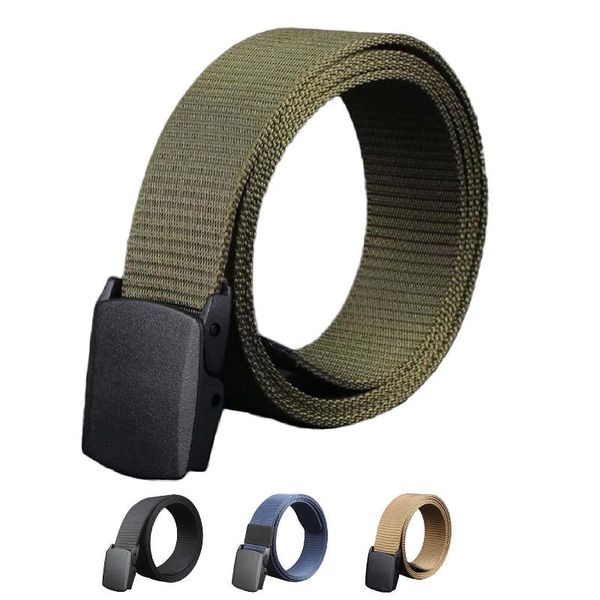 belts men's nylon belt hypoallergenic outdoor leisure automatic buckle wild men metal canvas plasti, Black;brown
belts men's nylon belt hypoallergenic outdoor leisure automatic buckle wild men metal canvas plasti, Black;brown