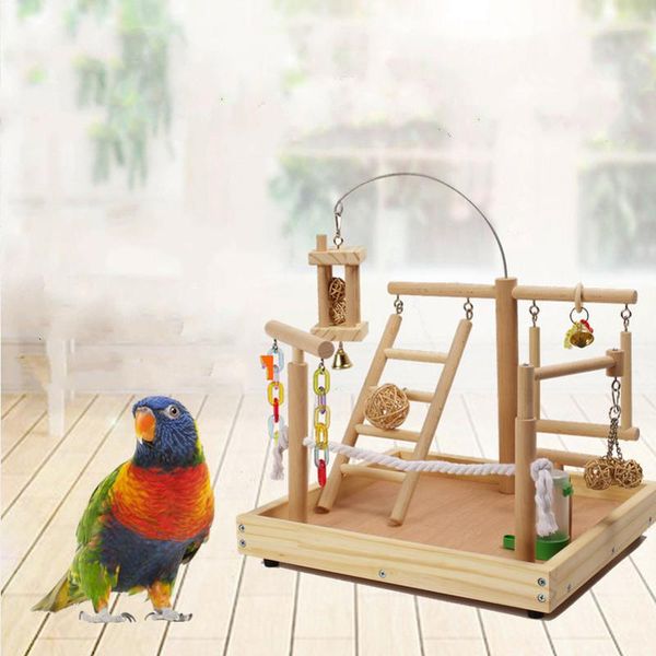 other bird supplies solid wood parrot stand playground with ladder swing accessories playgym for stands hanging chew toys hw193
other bird supplies solid wood parrot stand playground with ladder swing accessories playgym for stands hanging chew toys hw193