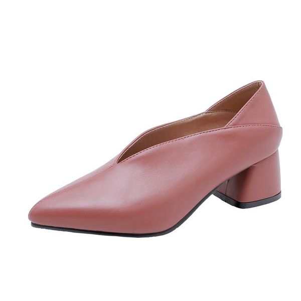 dress shoes 2021 square high heels mules pointed toe office ladies large size 33-46, Black
dress shoes 2021 square high heels mules pointed toe office ladies large size 33-46, Black