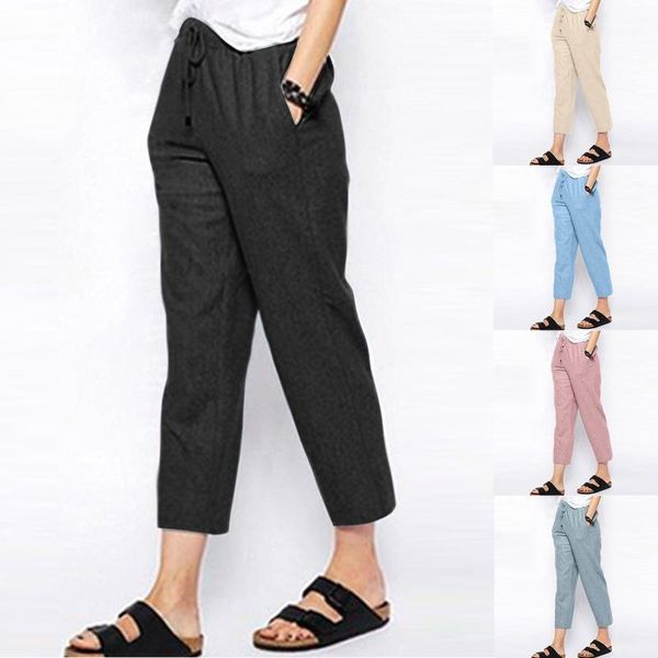 women's pants & capris women casual ankle length trousers female leisure loose solid color button ladies #4, Black;white
women's pants & capris women casual ankle length trousers female leisure loose solid color button ladies #4, Black;white