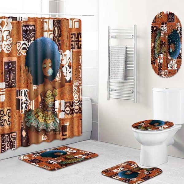 american style curly hair girls polyester shower curtain set non slip rugs carpet for bathroom toilet flannel bath mat curtains
american style curly hair girls polyester shower curtain set non slip rugs carpet for bathroom toilet flannel bath mat curtains