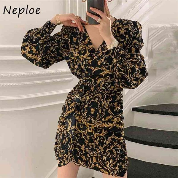 v neck long sleeve temperament dress women high waist hip skinny vestidos vintage leopard work style ol robe spring 210422, Black;gray
v neck long sleeve temperament dress women high waist hip skinny vestidos vintage leopard work style ol robe spring 210422, Black;gray