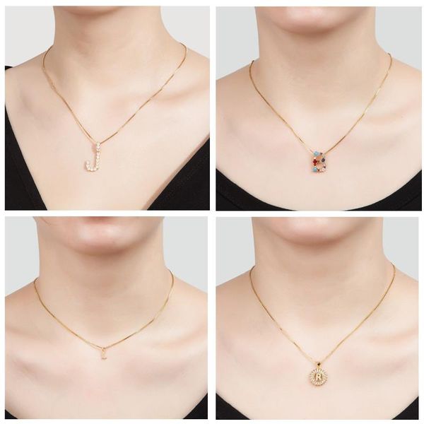 luxury 26 letter pendant necklace women men zircon chain mosaic cz crystal alphabet choker jewelry gift 1pc necklaces, Silver
luxury 26 letter pendant necklace women men zircon chain mosaic cz crystal alphabet choker jewelry gift 1pc necklaces, Silver